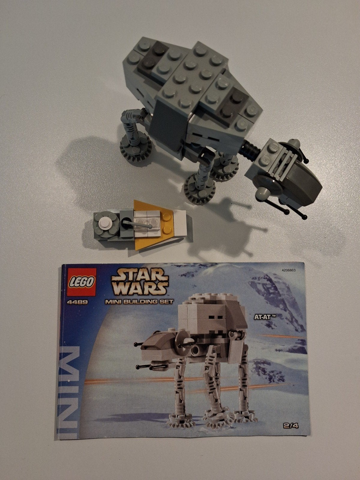 Te koop Lego Star Wars 4489 AT-AT, Star Wars, Lego, Inclusief instructies, Ophalen of Verzenden