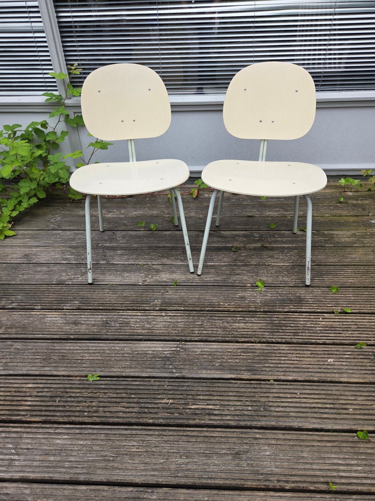 2 vintage auping stoelen, Ophalen