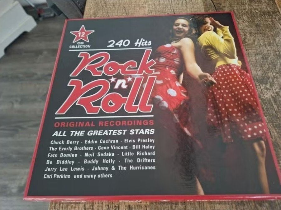 12cd box rock n roll, Cd's en Dvd's, Ophalen of Verzenden, Nieuw in verpakking, Rock-'n-roll, Boxset