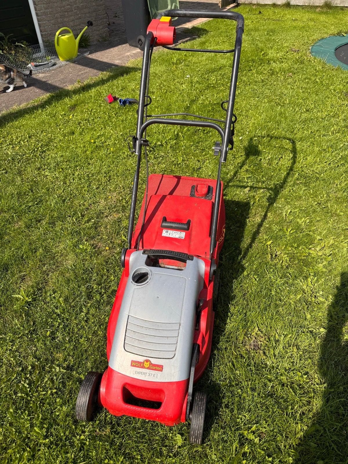 Wolf-Garten Expert 37 E elektrische grasmaaier, Tuin en Terras, Grasmaaiers, Ophalen, Cirkelmaaier, Gebruikt, Elektrische grasmaaier