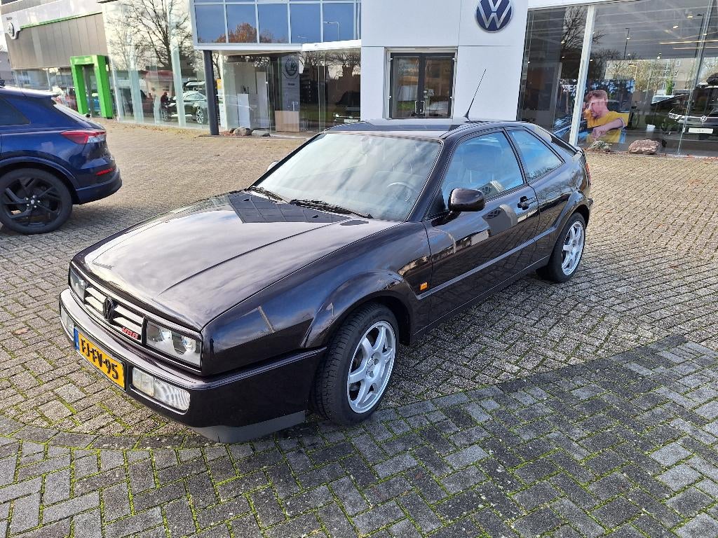 Volkswagen Corrado 2.9 VR6 U9 1992 Bordeaux Rood, Auto's, Voorwielaandrijving, Stof, Corrado, Origineel Nederlands
