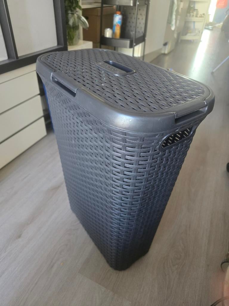 Wasmand Curver / laundry hamper, Ophalen, Wit