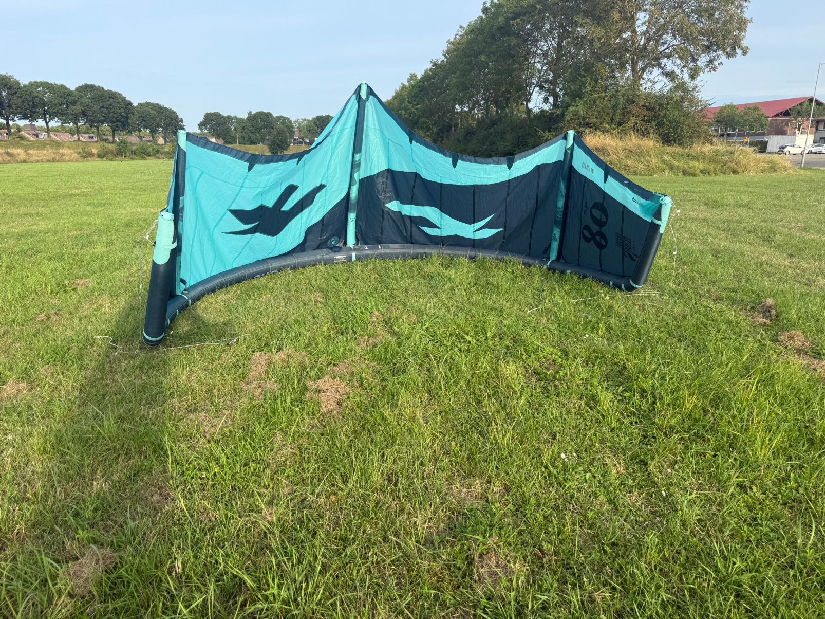 F One Bandit S2 - 8m - vrijwel niewstaat, Geen board, Verzenden, Zo goed als nieuw