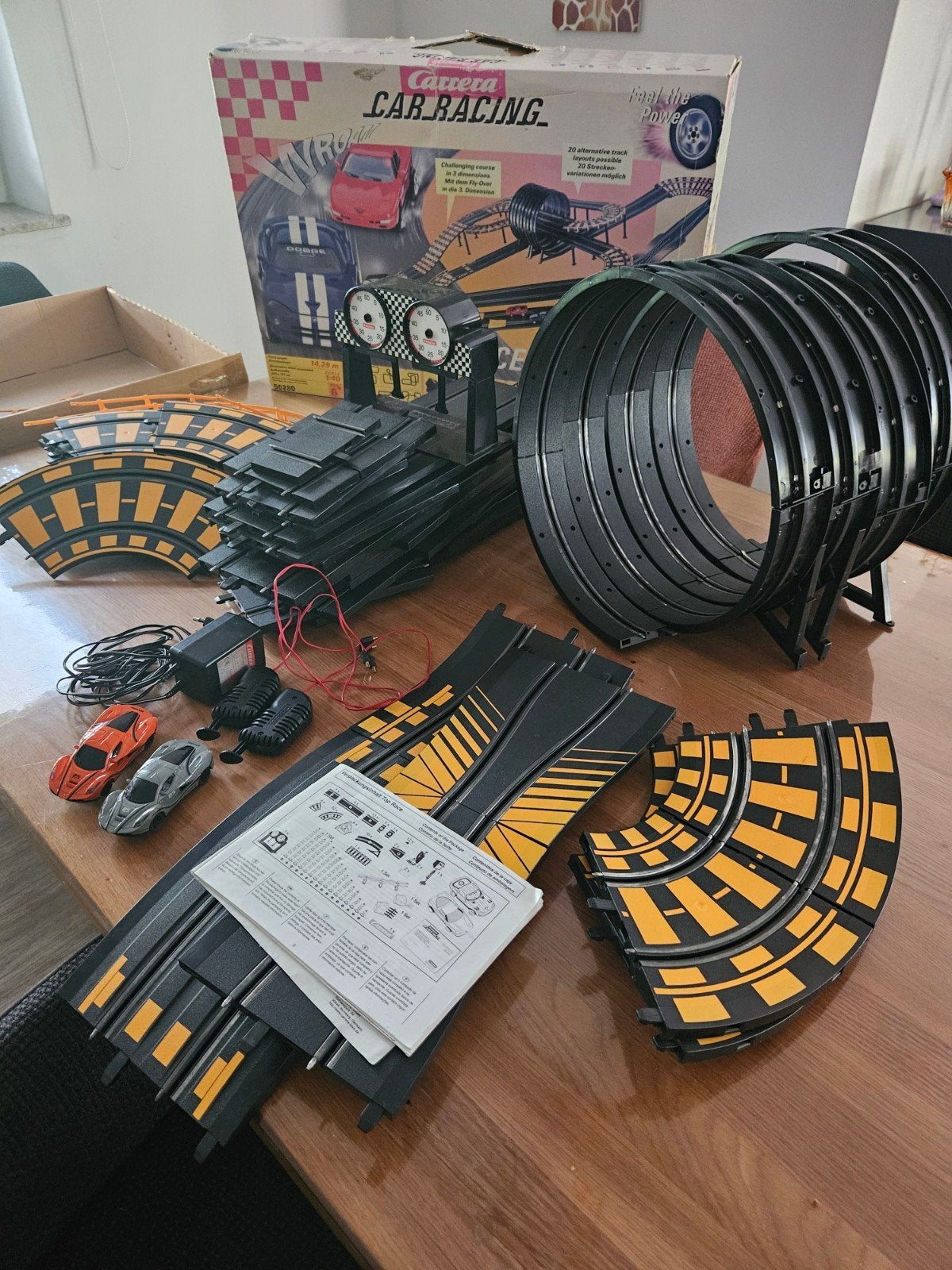 Carrera Racebaan - set met 2 auto's en looping, Ophalen, Carrera, Elektrisch, Met looping