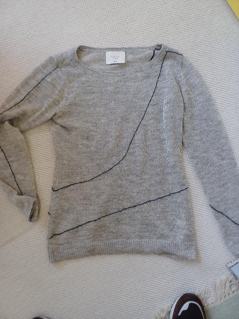 Yaya maat XS - trui met abstract patroon, Ophalen of Verzenden, Yaya, Maat 34 (XS) of kleiner, Grijs