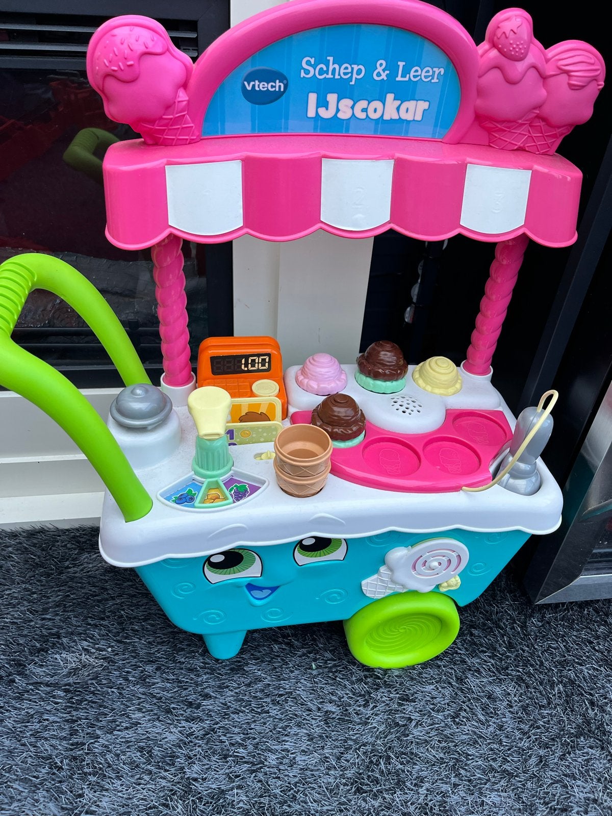 Vtech Schep & Leer IJscokar - Interactief Speelgoed, Ophalen of Verzenden, Zo goed als nieuw, 2 tot 4 jaar