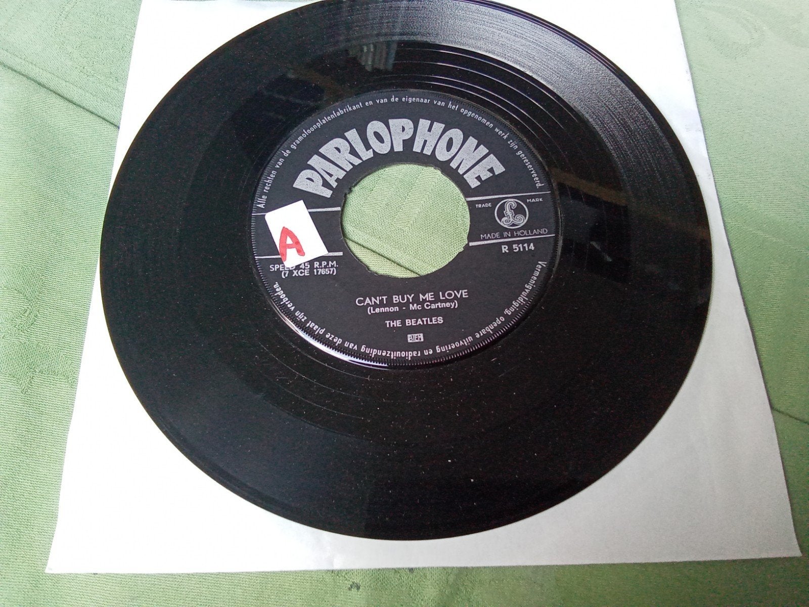 The Beatles.             Can't buy me love, Cd's en Dvd's, Vinyl Singles, Verzenden, Gebruikt, 7 inch, Pop