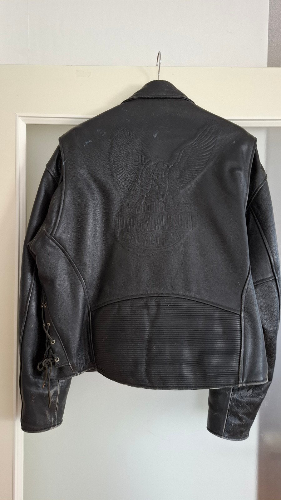 Harley-Davidson Leren Motorjas - Klassiek Zwart, Harley-Davidson, Heren, Jas | leer, Ophalen of Verzenden