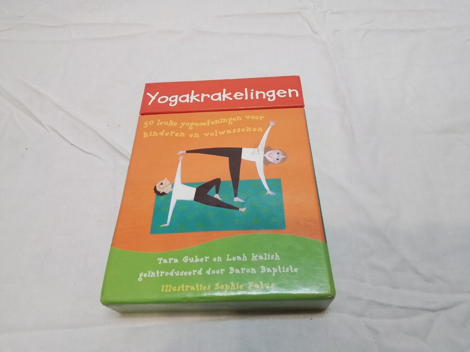 Yogakrakelingen: 50 leuke yogaoefeningen, Ophalen of Verzenden