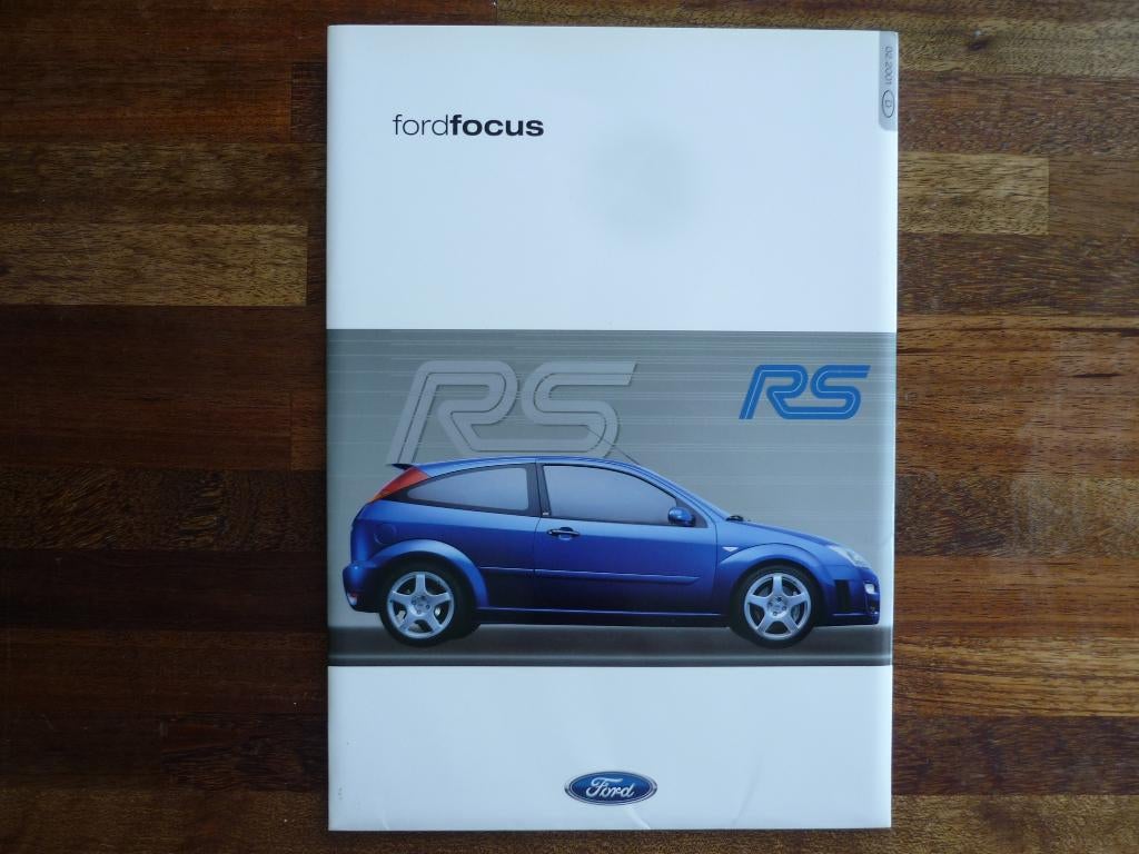 Ford Focus RS (2001, Zwitserland/Duits), Ophalen of Verzenden, Nieuw, Ford