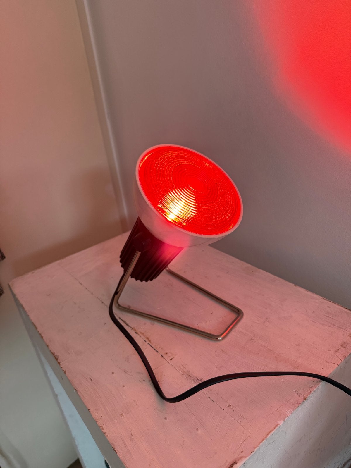 Vintage Philips Infraphil HP 2030 Infrarood Warmtelamp Jaren, Ophalen of Verzenden