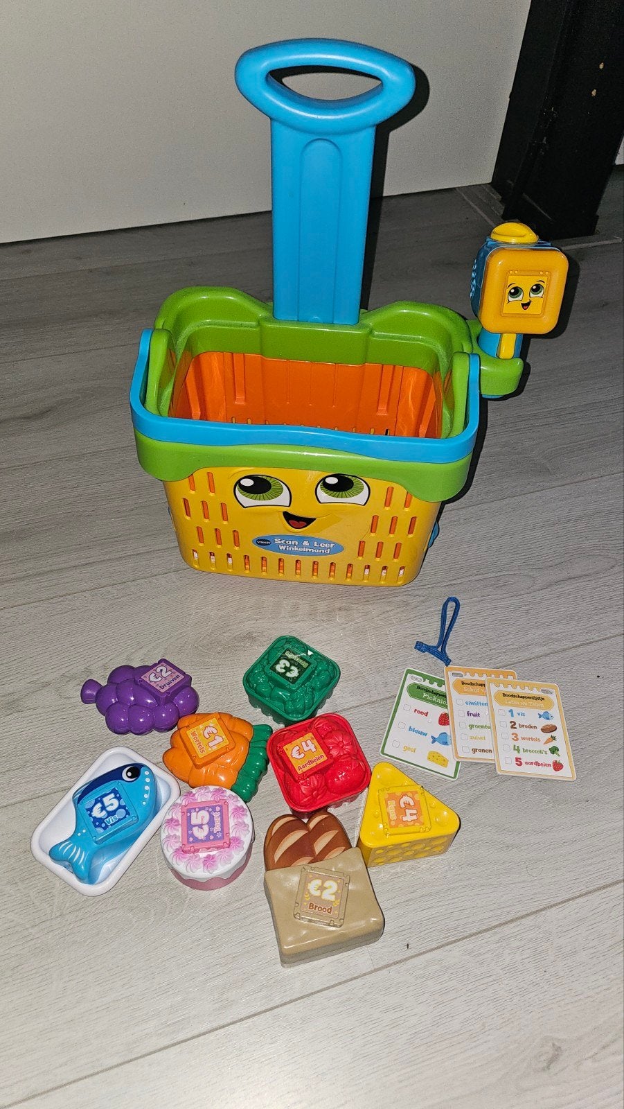 Vtech scan en leer winkelmand, Kinderen en Baby's, Ophalen, Zo goed als nieuw