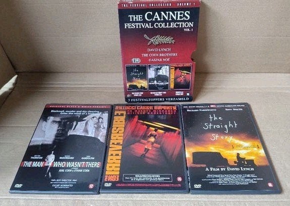 3 DVD set The Cannes Film Festival Collection Vol. 1, Gebruikt, Overige gebieden, Nederlands, Ophalen of Verzenden
