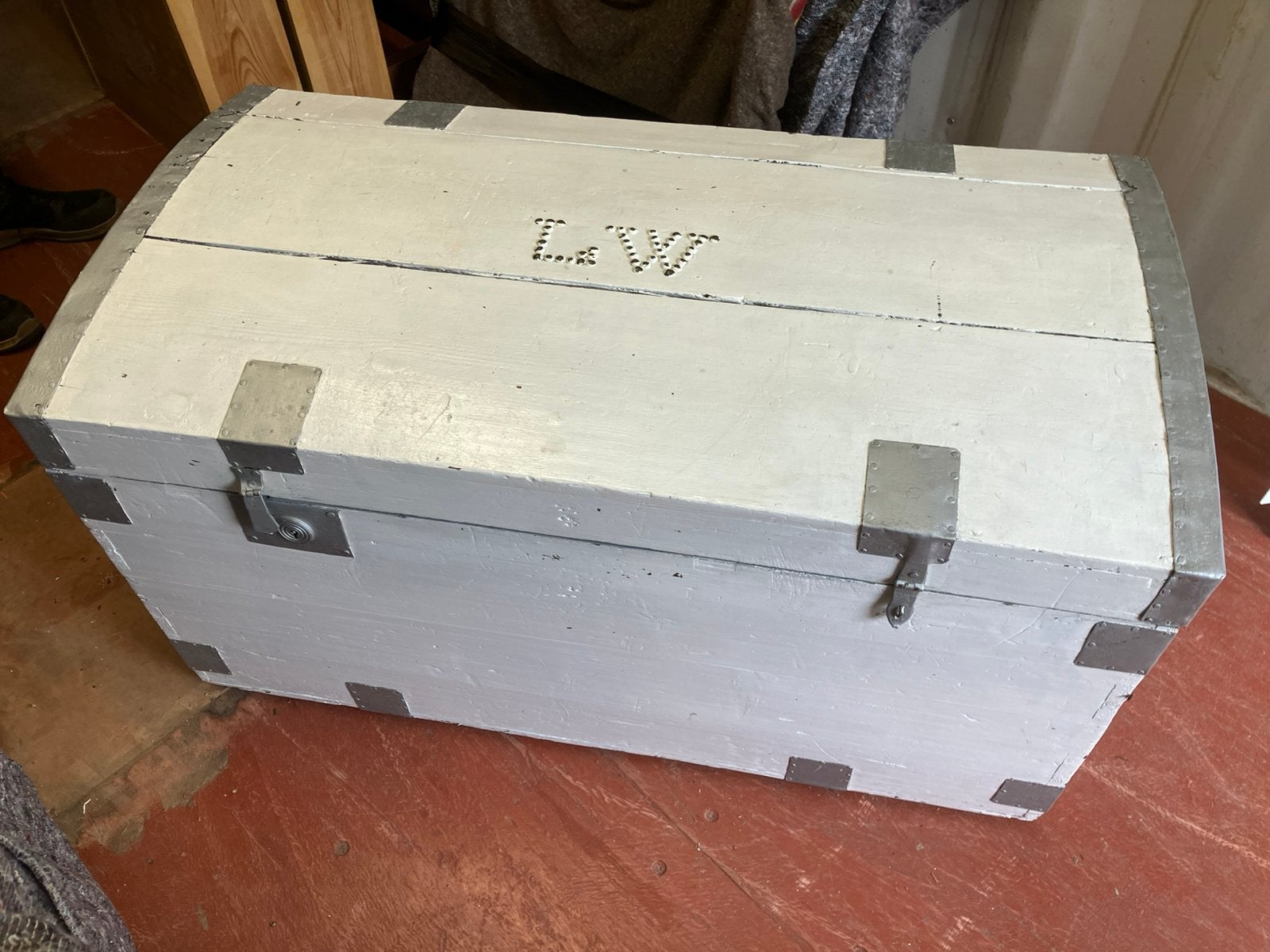 Super stoere grote dekenkist, Huis en Inrichting, Woonaccessoires | Kisten, Ophalen, 50 – 75, Gebruikt, 100 tot 150 cm