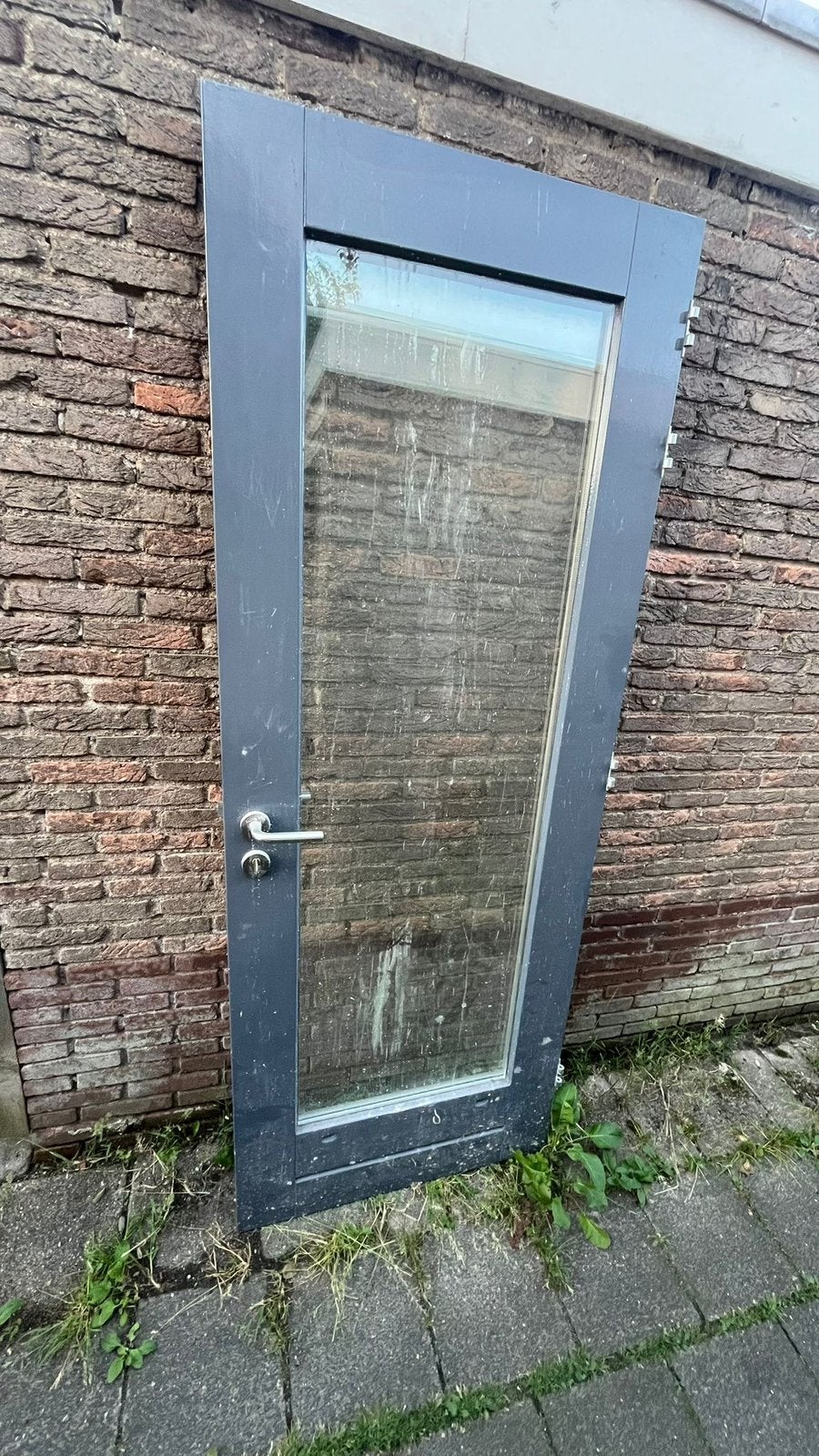 Keukendeur en raamkozijn, Ophalen, Gebruikt, Deurkozijn, 225 cm of meer