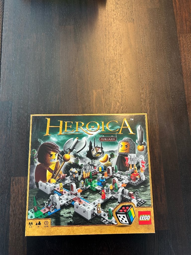 Lego heroica 3860 bordspel, Overige thema's, Lego, Ophalen of Verzenden, Zo goed als nieuw