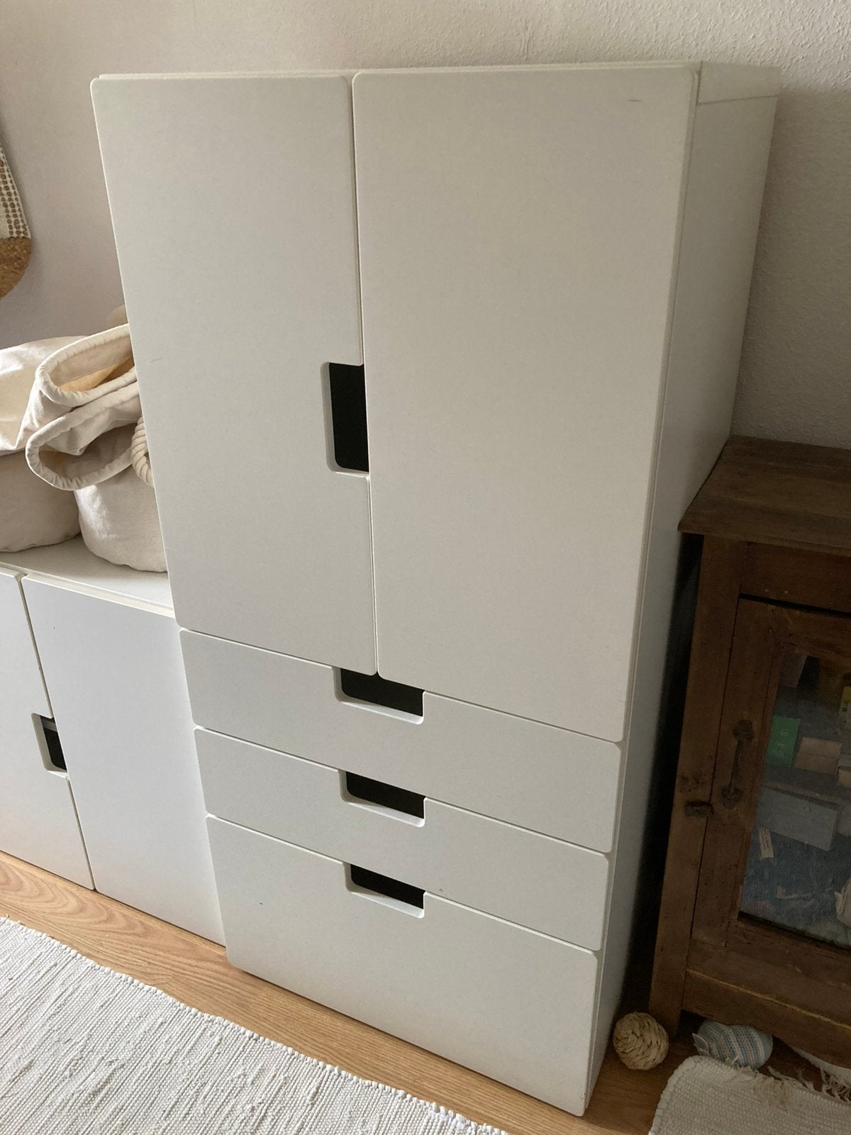 Stuva opbergkast wit, Ophalen, Gebruikt, Kast
