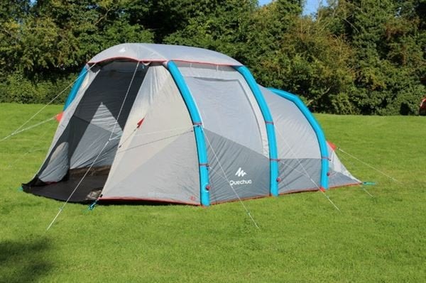 Air Seconds Family 4.1 XL tent met pomp en slaapbed, Ophalen, Tot en met 4