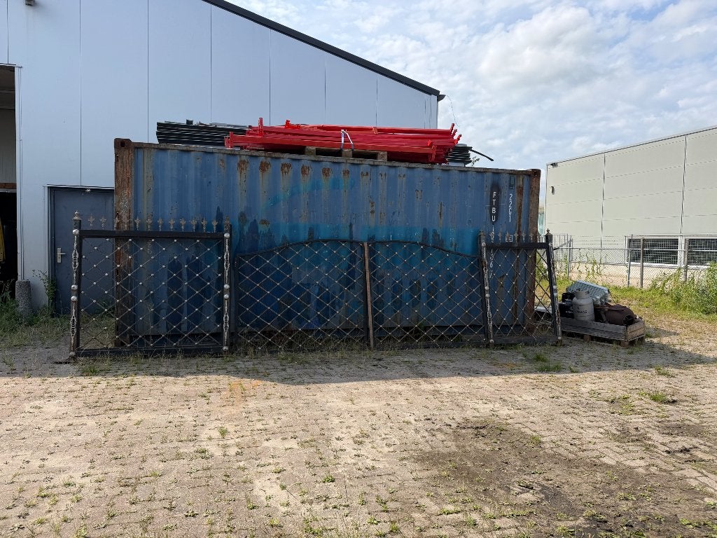 handgemaakte Inrijpoort 565cm, Tuin en Terras, Ophalen, Met poort, Gebruikt, Sierhekwerk