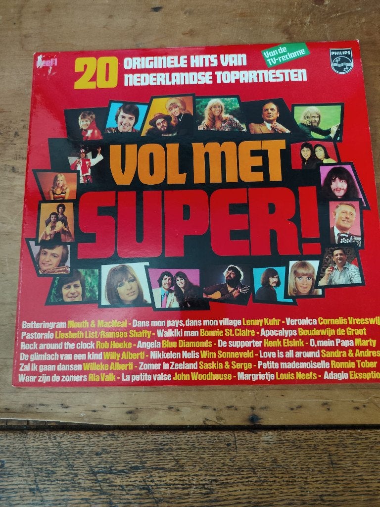 20 Originele Hits Van Nederlandse Topartiesten. LP0168, Cd's en Dvd's, Verzenden, Gebruikt, 12 inch, Wereldmuziek