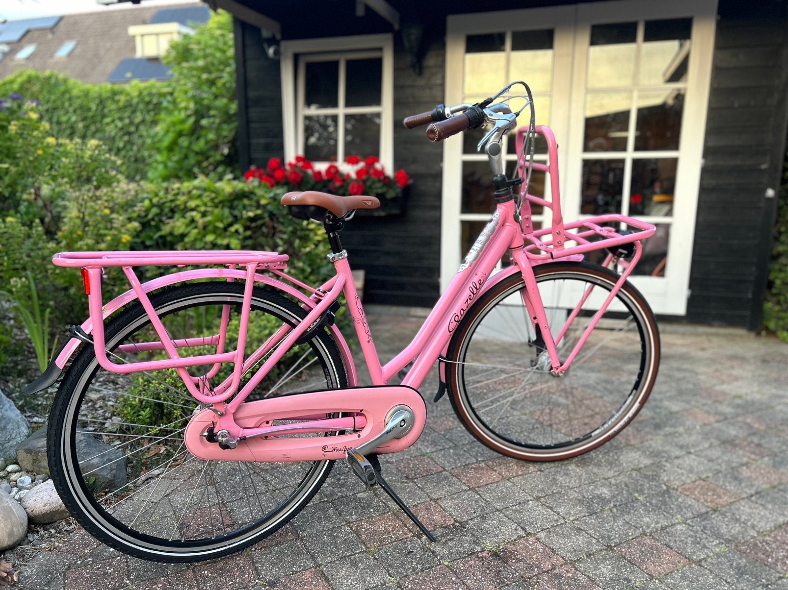 Een prachtig gazelle Miss Grace z.g.a.n., Versnellingen, Zo goed als nieuw, Trommelrem, Ophalen