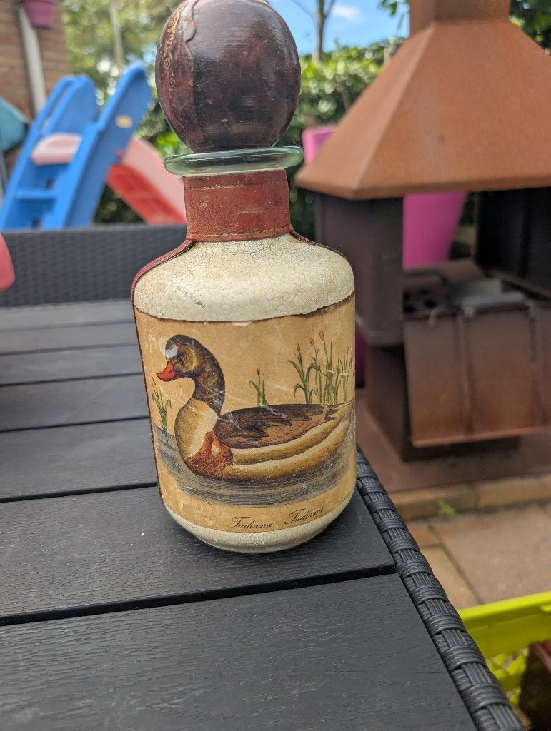 Vintage Italiaanse karaf, Ophalen of Verzenden