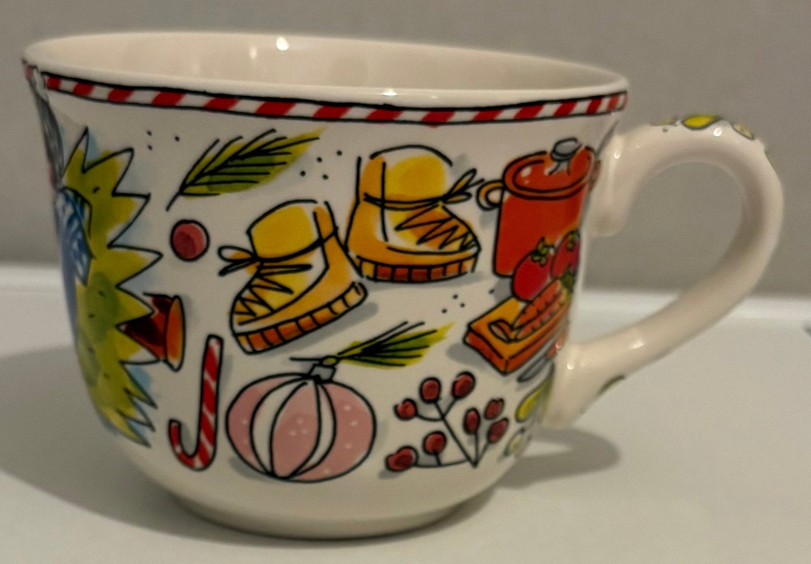 Blond Amsterdam Kerst Soepkom, Ophalen, Nieuw, Aardewerk, Blond Amsterdam