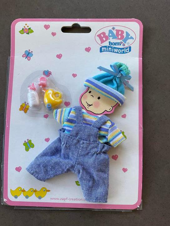 BABY born miniworld kledingset met accessoires, Ophalen of Verzenden, Nieuw, Babypop