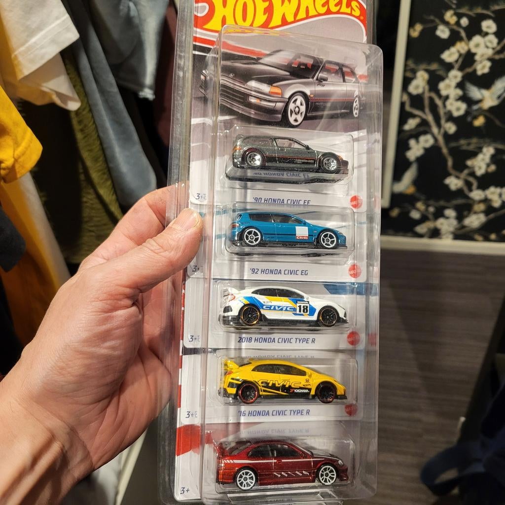 Hot wheels honda civic anniversary set, Ophalen of Verzenden, Nieuw, Auto