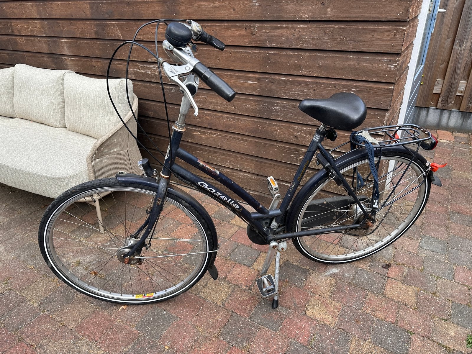 (Studenten)fiets, damesfiets, Fietsen en Brommers, Fietsen | Dames | Damesfietsen, Ophalen, Gebruikt, Gazelle, Versnellingen