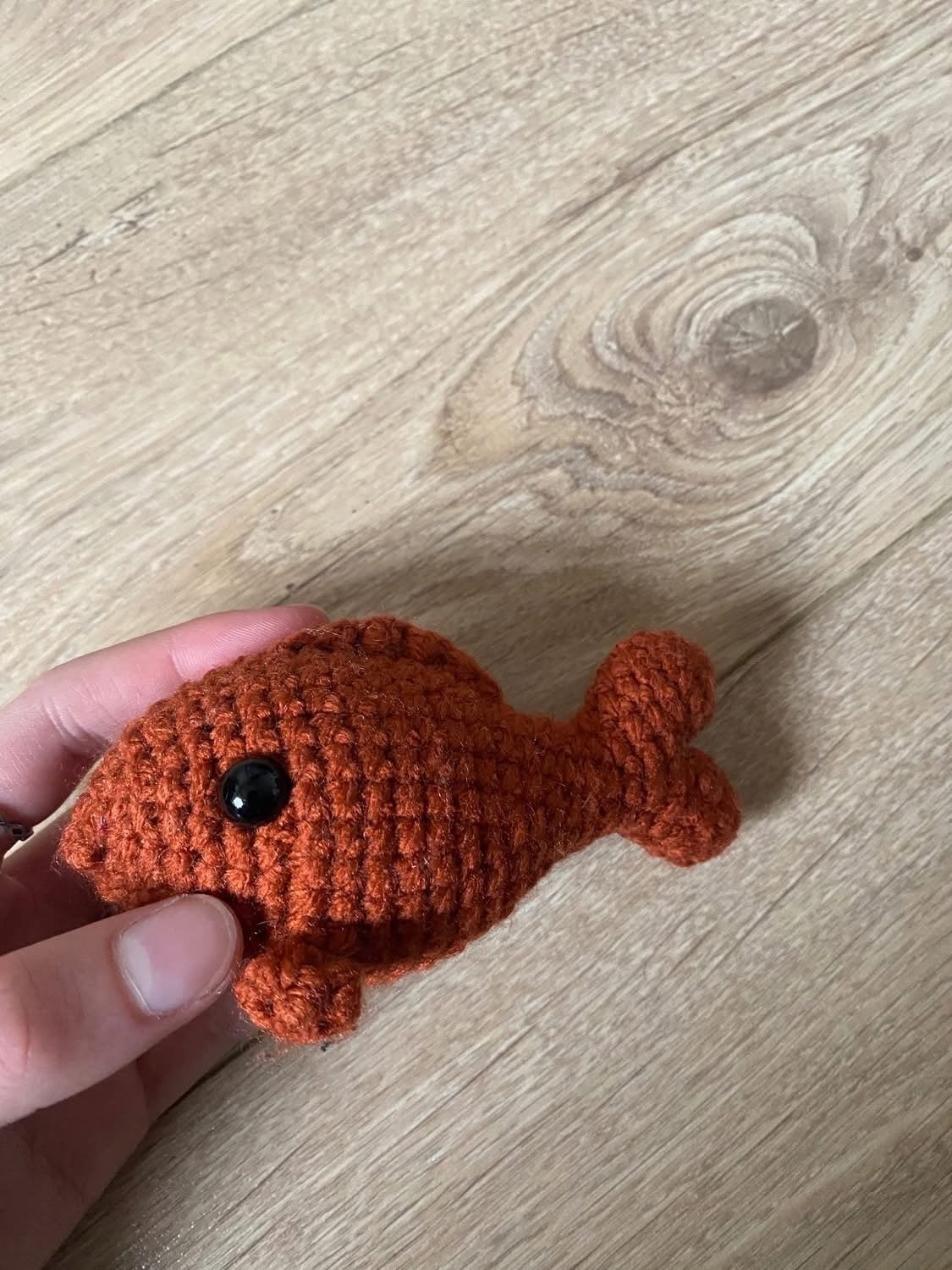 Schattige gehaakte vis - Handgemaakt knuffeltje, Hobby en Vrije tijd, Breien en Haken, Ophalen of Verzenden, Nieuw, Haken, Overige typen