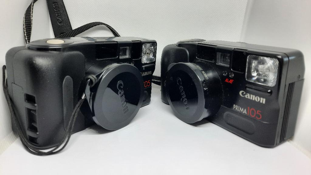 2x Canon Prima 105 Film Camera (reparatie / onderdelen), Audio, Tv en Foto, Fotocamera's Analoog, Ophalen of Verzenden, Gebruikt