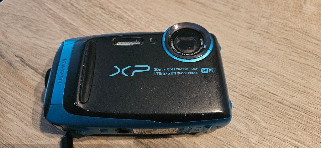Fujifilm XP onderwatercamera met 4GB mini SD kaart, Ophalen, Video-opname, Fujifilm, Zo goed als nieuw