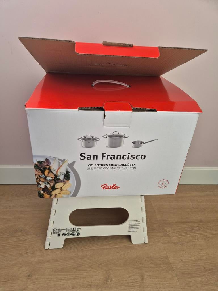 Fissler pannenset, Ophalen, Nieuw, Rvs, Pannenset