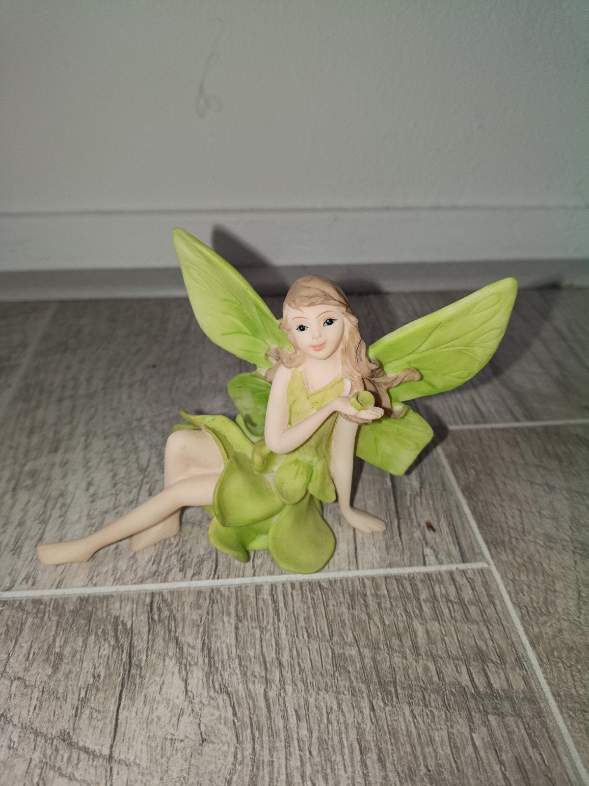 Schattig elfje met groene vleugels, Verzamelen, Ophalen, Zo goed als nieuw, Fantasy