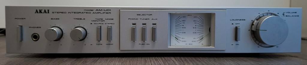 Akai AM-U01 Stereo Geïntegreerde Versterker, Ophalen of Verzenden