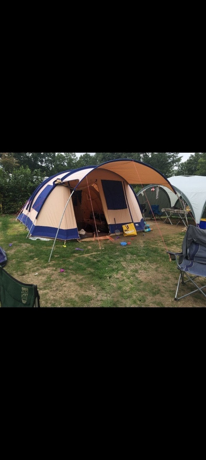 Vrijbuiter Michigan 6 persoons tent., Caravans en Kamperen, Tenten, Ophalen of Verzenden, Gebruikt