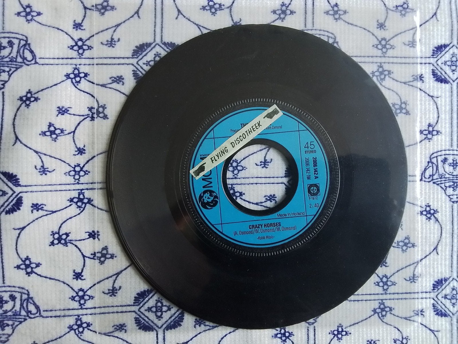 The osmonds             Crazy horses, Cd's en Dvd's, Ophalen of Verzenden, Zo goed als nieuw, 7 inch, Pop
