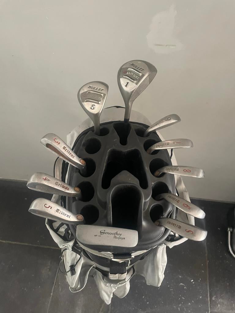 Golfset met tas, Ophalen of Verzenden, Gebruikt, Set, Overige merken