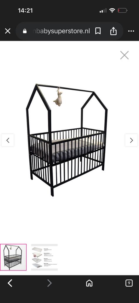 Baby bed, Ophalen of Verzenden