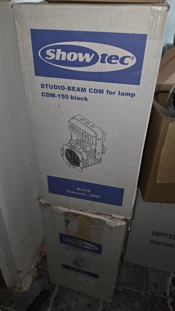2x Showtec studio beam cdm (nieuw in doos, 2 stuks), Ophalen of Verzenden, Nieuw, Licht