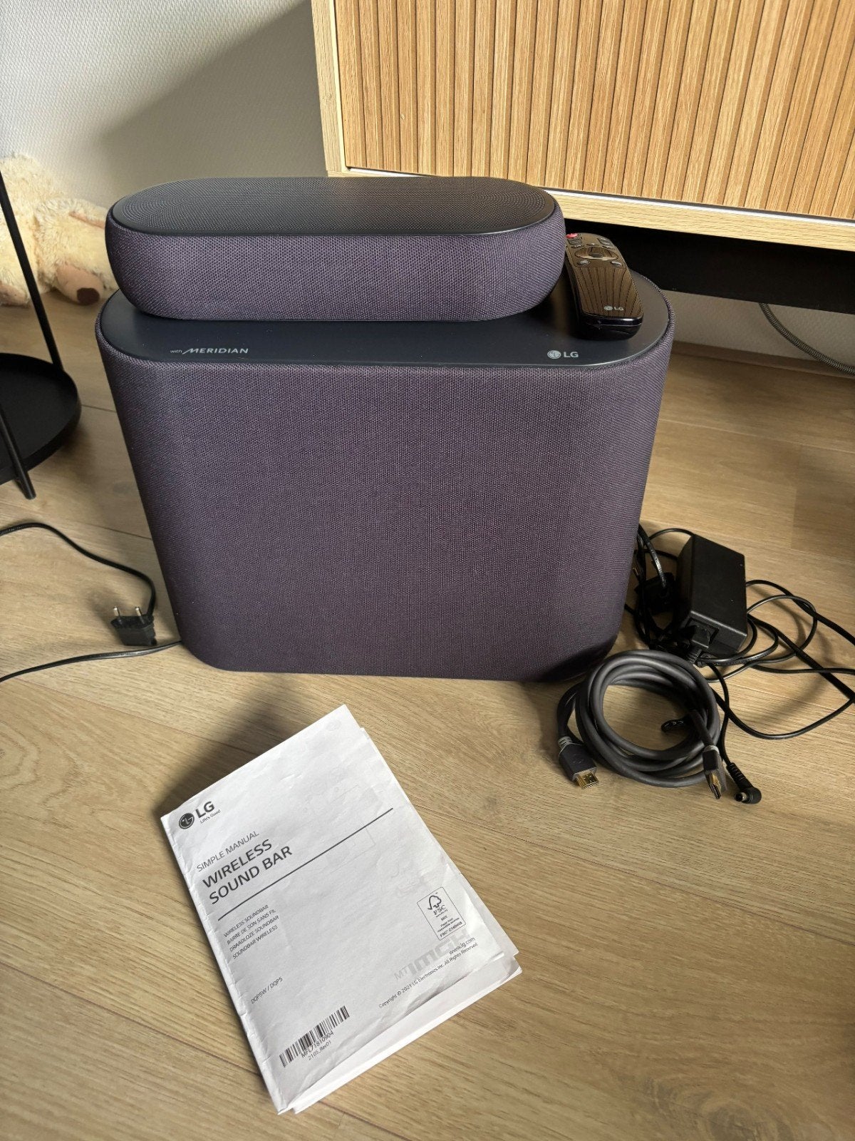 LG DQP5 soundbar met dolby atmos, Ophalen of Verzenden, Bluetooth, Gebruikt