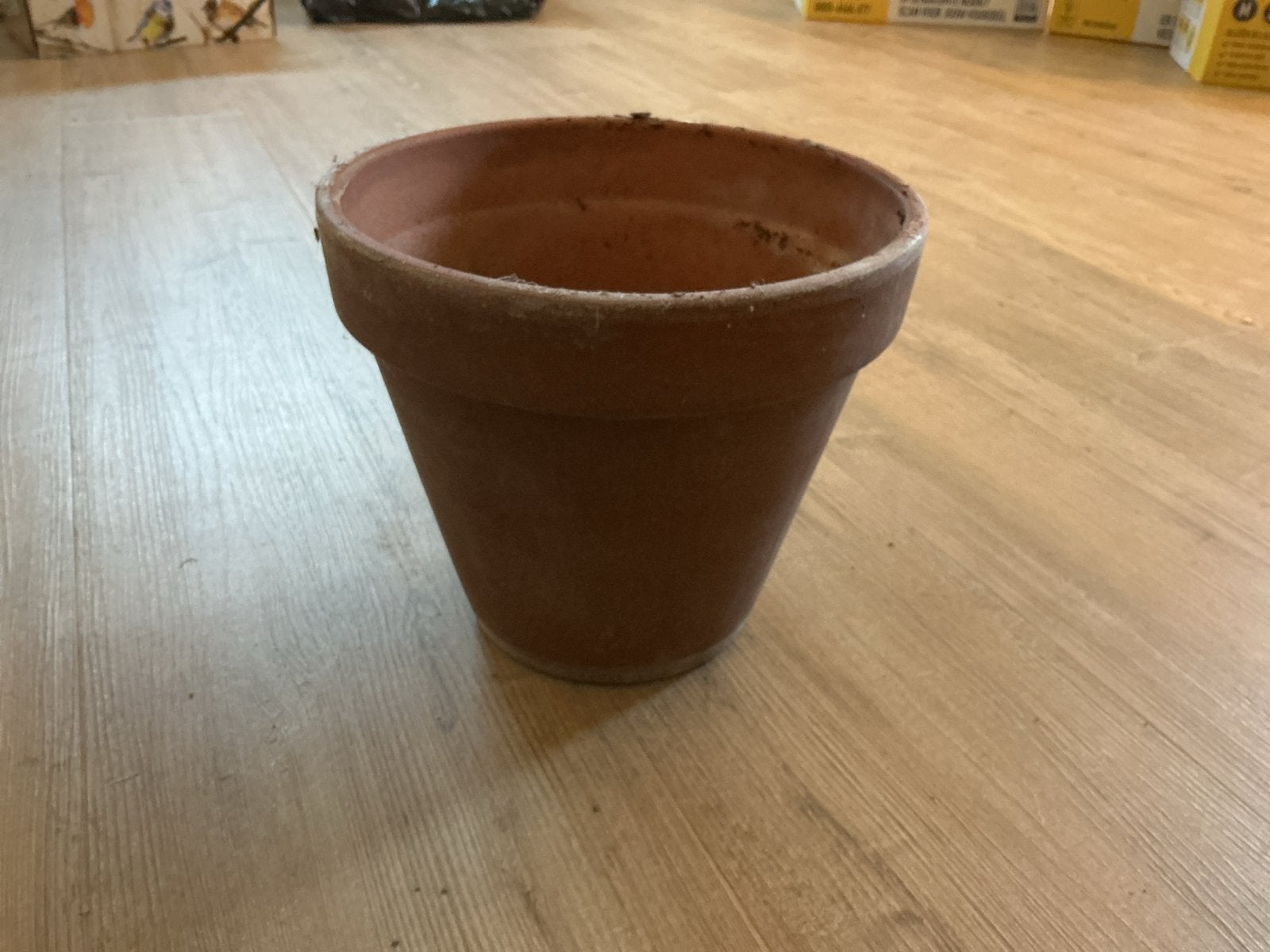 Grote Gebruikte Terracotta Bloempot - Klassiek en Duurzaam, Tuin en Terras, Bloempotten, Ophalen, Gebruikt, Rond, Binnen