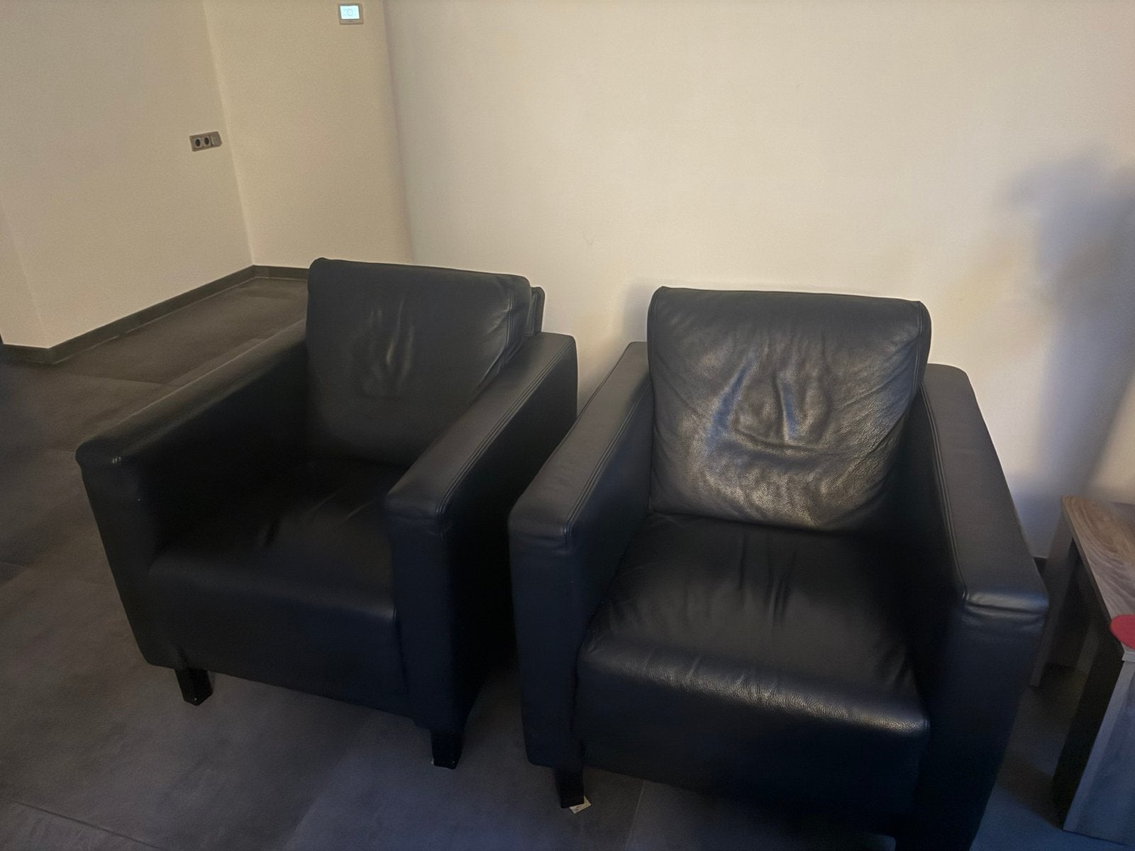 Mooie lederen fauteuils, Huis en Inrichting, Ophalen, Zo goed als nieuw, 75 tot 100 cm, 50 tot 75 cm