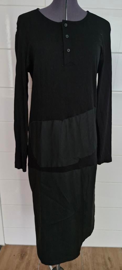 Van Slobbe van Benthum designer jurk maat S/M, Kleding | Dames, Zwart, Ophalen of Verzenden, Maat 36 (S), Onder de knie