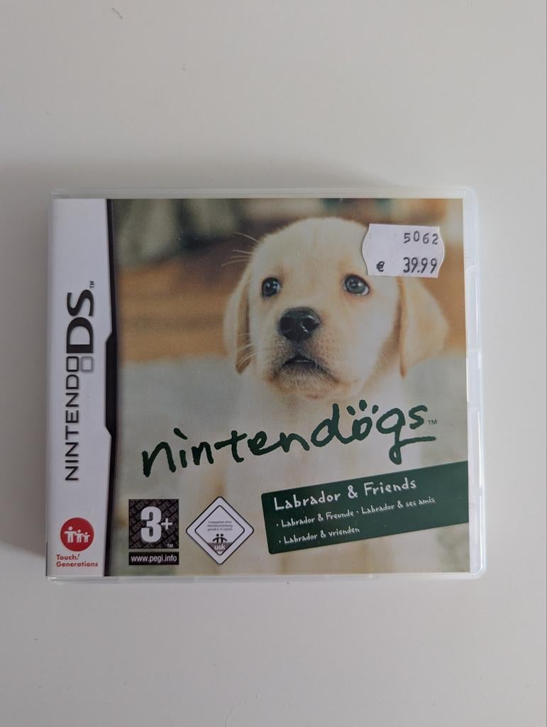 Nintendogs Labrador & Friends Nintendo DS, Gebruikt, 1 speler, Ophalen of Verzenden, Vanaf 3 jaar