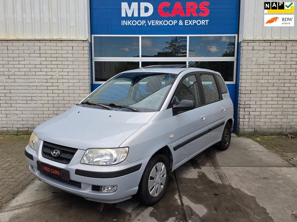 Hyundai Matrix 1.6i Active AIRCO/NAP/SCHUIFDAK, Auto's, Hyundai, Voorwielaandrijving, Matrix, Stof, Gebruikt