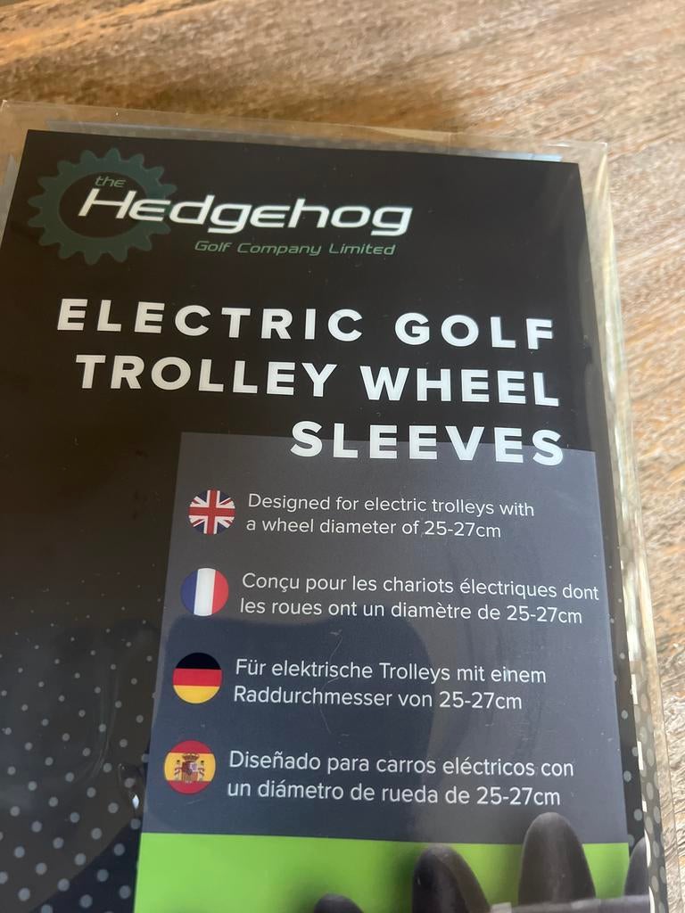 Hedgehog Electric Golf Trolley Wielhoezen - Nieuw, Ophalen of Verzenden, Nieuw, Overige typen, Overige merken