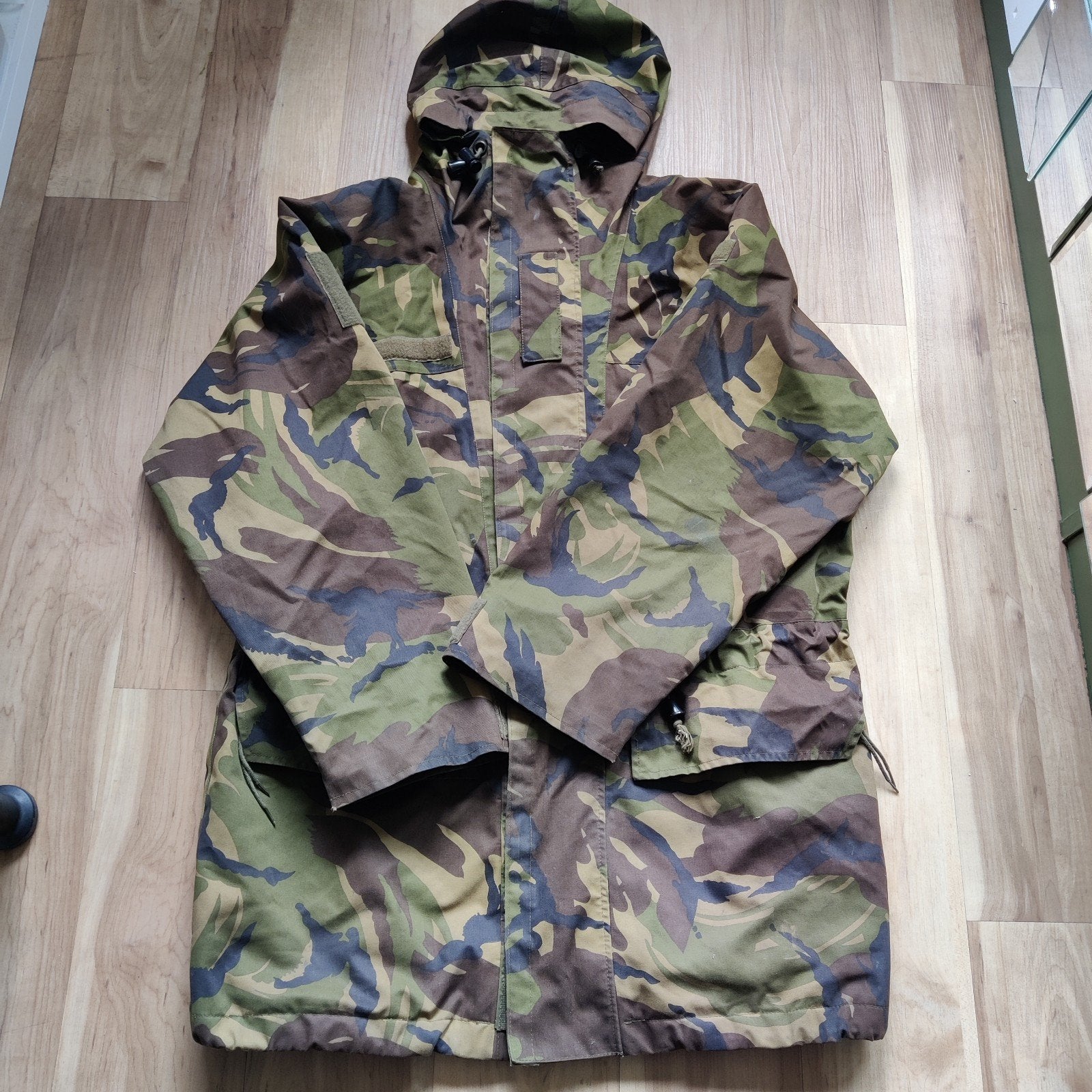 Seyntex Parka Nat Weer Bilaminaat Camouflage Jas, Maat 52/54 (L), Meerkleurig, Seyntex, Ophalen of Verzenden