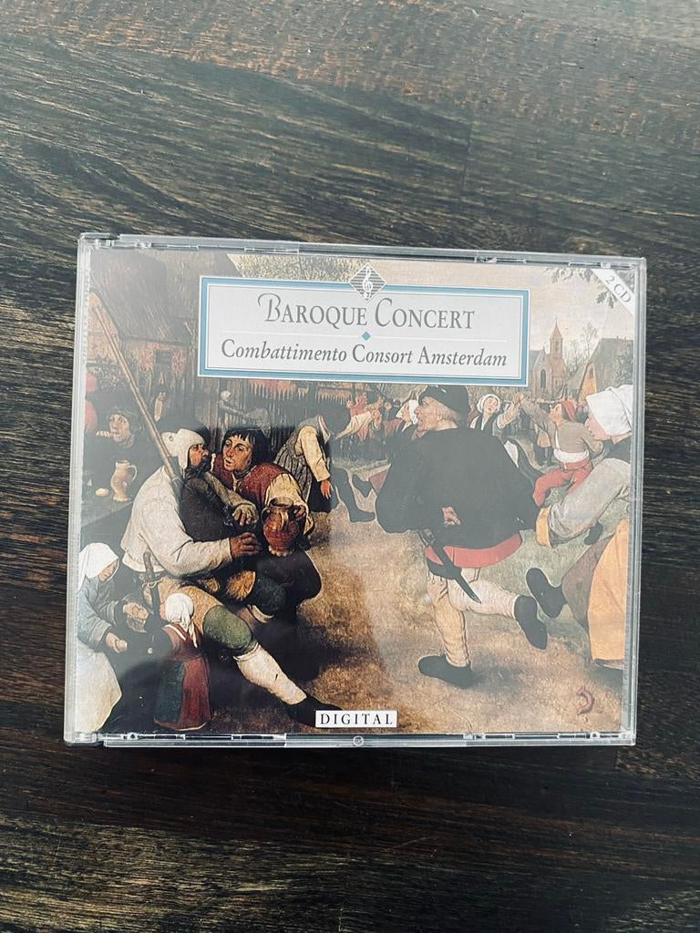Baroque Concert - Combattimento Consort Amsterdam 2CD, Cd's en Dvd's, Cd's | Klassiek, Verzenden, Boxset, Zo goed als nieuw, Orkest of Ballet